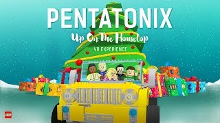 Pentatonix  Up On The Housetop 360 Video [upl. by Yrrem131]