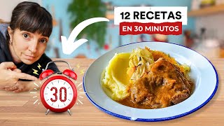 Recetas que se hacen en 30 minutos ideas fáciles y rápidas [upl. by Deeann]