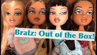 Bratz Out of the Box – Season 1 Episode 2 Second Edition Flaunt It – Review Collection amp Doll Chat [upl. by Yattirb409]