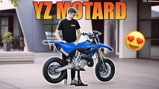 INIZIAMO CON LE MODIFICHE 💸YZ MOTARD  Project Yamaha EP1 🔥 [upl. by Thisbe]