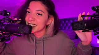 Crisp Wet Mouth Sounds ear to ear nonstop tingles  ASMR [upl. by Fotina]