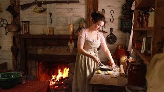 Making Dinner in 1820s America  Winter 1823 [upl. by Forsta]