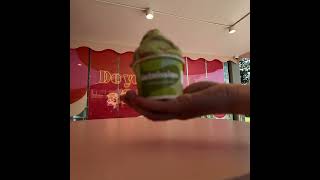 Matcha Strawberry anyone Only for a limited time Gelatissimo matcha gelatolover [upl. by Shanan]