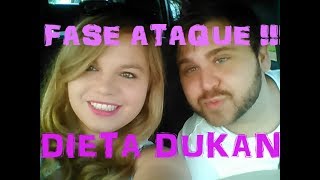 DIETA DUKAN  FASE ATAQUE5 PRIMEROS DIÁS [upl. by Aitetel]