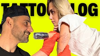 HO TATUATO ALICE SUL BRACCIO vlog ita tattoo [upl. by Cleve]