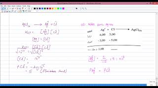 Titration Curves for Precipitation Titrations [upl. by Howes]