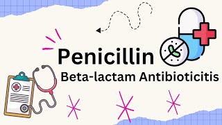 Penicillin Betalactam Antibiotic Mechanism of action How ti works [upl. by Kei]