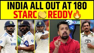 🔴INDIA VS AUSTRALIA 2ND TEST NITISH KUMAR REDDY SAVIOUR FOR INDIA STARC IS BACK [upl. by Anar]