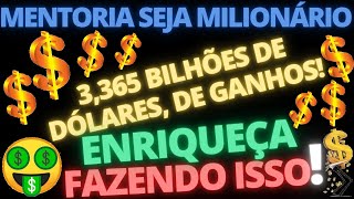 MENTORIA SEJA MILIONÁRIO GANHOS dos ASSINANTES de 3365 BILHÕES USDT FIQUE MILIONÁRIO FAZENDO ISSO [upl. by Eelessej]