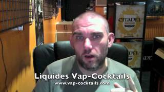 Test eliquides Tabac Menthe Tabac Vanille et Chichapple [upl. by Durkee826]