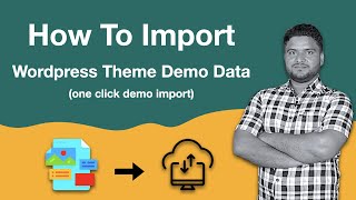 How To Import Wordpress Theme Demo Data one click demo import [upl. by Ailad]