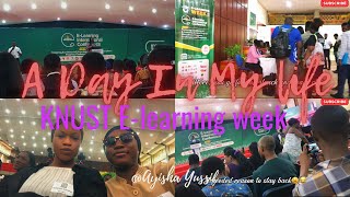 VLOG the KNUST Elearning International Conference A Day in the life of a final year STUDENT [upl. by Aneral]