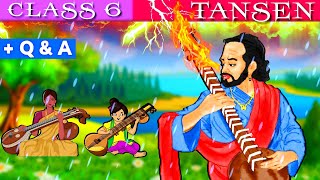 Tansen Class 6  हिंदी में  Animated Story [upl. by Naxor]