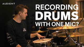 Can you record drums with only 1 microphone [upl. by Nosille]