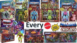 see newer video Every MOTU Origins HeMan Masters of the Universe Comparison List Eternia Mattel [upl. by Politi755]