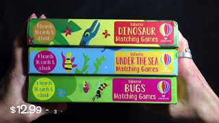 NEW Matching Games  Usborne Books amp More [upl. by Stannfield]