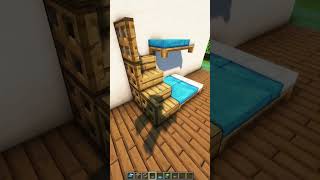 Minecraft bunk bed 🛏️ minecraft trending shorta viralvideo [upl. by Nat124]