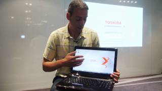 Toshiba Qosmio F750 3D  Which first look review [upl. by Ylla]