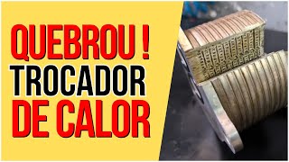 TROCADOR DE CALOR QUEBROU carros auto pcd [upl. by Waylan]