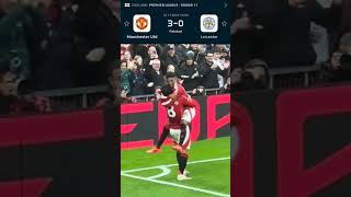 Manchester United vs Leicester City 30  Extended Highlights 2024 football epl shorts mufc [upl. by Fafa]