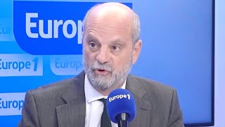 JeanMichel Blanquer sur Michel Barnier  quotIl a mon soutienquot [upl. by Udela980]