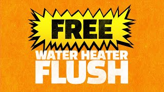 Free Water Heater Flush💧 [upl. by Menides]