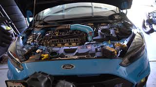 Stratified AUXPort Injection Install on a Focus RS [upl. by Ahtiekahs]