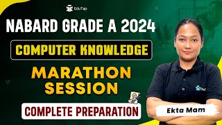 NABARD Grade A 2024 Computer Marathon  Computer Revision MCQs  NABARD Syllabus Preparation EduTap [upl. by Esiuolyram17]