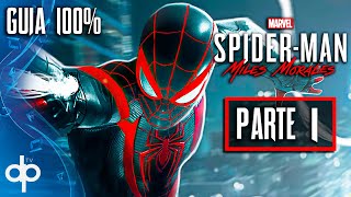 SPIDERMAN Miles Morales Gameplay Español Parte 1  Walkthrough 100 Definitivo [upl. by Dumanian]