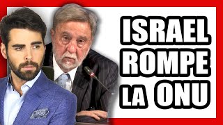 ISRAEL ROMPE con NACIONES UNIDAS y SUBE la TENSIÓN [upl. by Diann803]