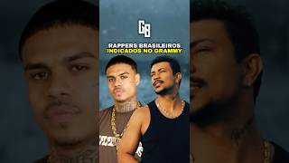 RAPPERS BRASILEIROS NO GRAMMY gbalmeida trapbr rapnacional cabelinho grammys [upl. by Nylzzaj]