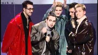 N Sync Win Favorite PopRock Artist Award  AMA 1999 [upl. by Yna]