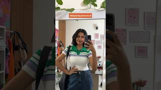 Get Ready With Me For College ft Perfora🧡 grwm college shorts youtubeshorts getreadywithme [upl. by Ferne340]