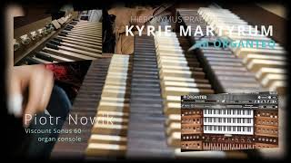 🎹 ORGANTEQ Hieronymus Praetorius „Kyrie Martyrum” ♫ Piotr Nowik 🎙 Meantone temperament [upl. by Maurits]