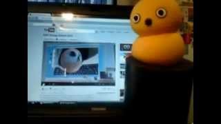 My EDF ENERGY Mascot Dancing to the TV Ad on tv lol [upl. by Tsnre]