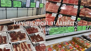 buying meat at landers Otis 🥩🐔 [upl. by Emily]