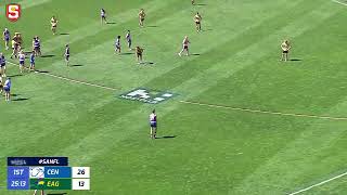 SANFL U18 GF Snapshot  Centrals Tallan Rosenzweig goals after quarter time siren [upl. by Anitahs]