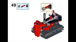 Lego 42148 Alternate Build Tractor [upl. by Spracklen]