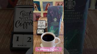 STARBUCKS ANNIVERSARY BLEND DARK ROAST [upl. by Kerwon]