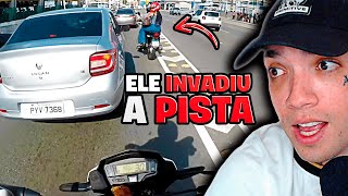 a BURRICE dele causou um ACIDENTE  SUSTOS DE MOTO EP 173 [upl. by Ennayhc17]