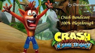 Crash Bandicoot  Fumbling in the Dark  gold relic [upl. by Atnes]