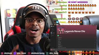 ImDontai Reacts To Legends Never Die  Juice WRLD [upl. by Anaejer]