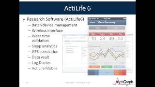 Collecting Actigraphy Data in a Closed System  ActiLife API [upl. by Arlie]