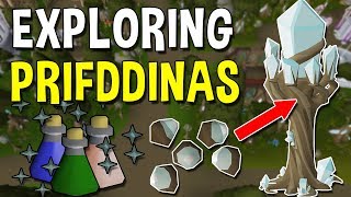 Testing the Crystal Tree Iorwerths Dungeon and Divine Potions First Look at PrifddinasOSRS [upl. by Attennaej]