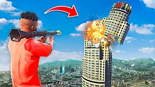 GTA 5 But Theres ULTRA REALISTIC PHYSICS [upl. by Yesima669]