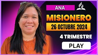 MISIONERO「Adventista」26 DE OCTUBRE 2024 [upl. by Ennaesor901]