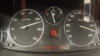 Peugeot 607 30 V6 Top Speed [upl. by Icram]