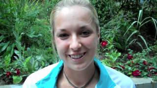 Sabine Lisicki Interview at 2011 Roland Garros [upl. by Ycats]