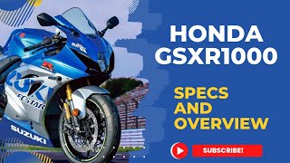 SUZUKI GSXR1000 SPECS AND PRICE REVIEW [upl. by Hilton]