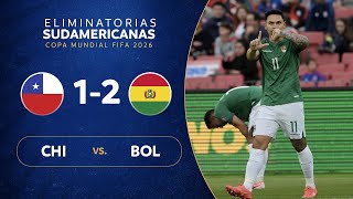 CHILE vs BOLIVIA 12  RESUMEN  ELIMINATORIAS SUDAMERICANAS  FECHA 8 [upl. by Aymer45]